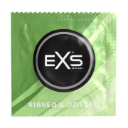 Презерватив - EXS Ribbed And Dotted (ребристо-точкова поверхня)