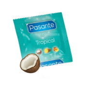 Презервативи зі смаком кокос Pasante Tropical