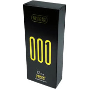 Muaisi BLACK 0,01 мм, PREMIUM 12 шт