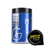 Набір Muaisi 0.02 мм Blue 12 шт з легким точковим рельєфом