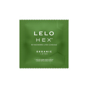 Презерватив LELO HEX Condoms Organic тонкий та суперміцний