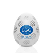Мастурбатор-яйце Tenga Egg Sphere з багаторівневим рельєфом Мастурбатор-яйце Tenga Egg Sphere з багаторівневим рельєфом