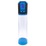 Автоматична вакуумна помпа Men Powerup Passion Pump Blue, LED-табло, перезаряджувана, 8 режимів Автоматична вакуумна помпа Men Powerup Passion Pump Blue, LED-табло, перезаряджувана, 8 режимів