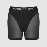 Шорти з фіксацією ділдо Strap-On-Me Harness Lingerie Halo - L - Black Шорти з фіксацією ділдо Strap-On-Me Harness Lingerie Halo - L - Black