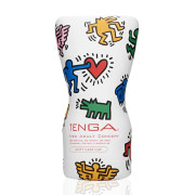 Мастурбатор Tenga Keith Haring Soft Case Cup (м’яка подушечка) стисний Мастурбатор Tenga Keith Haring Soft Case Cup (м’яка подушечка) стисний