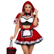 Костюм Червоної Шапочки Leg Avenue Flirty Miss Red Top and Skirt M
