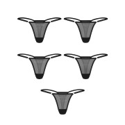 Набір трусиків Obsessive Violami 5-pack thong L/XL