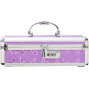 Кейс для зберігання секс-іграшок BMS Factory - The Toy Chest Lokable Vibrator Case Purple з кодовим Кейс для зберігання секс-іграшок BMS Factory - The Toy Chest Lokable Vibrator Case Purple з кодовим