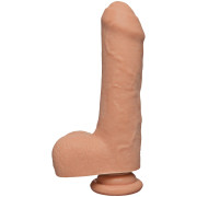 Фалоімітатор Doc Johnson The D - Uncut D - 7 Inch With Balls ULTRASKYN, діаметр 4,5 см, необрізаний Фалоімітатор Doc Johnson The D - Uncut D - 7 Inch With Balls ULTRASKYN, діаметр 4,5 см, необрізаний
