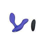 Смарт-вібромасажер простати We-Vibe Vector+ ROYAL BLUE, пульт ДК, регульований кут нахилу Смарт-вібромасажер простати We-Vibe Vector+ ROYAL BLUE, пульт ДК, регульований кут нахилу