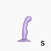 Насадка для страпона Strap-On-Me Dildo Plug P&G Lilas Metallic S Насадка для страпона Strap-On-Me Dildo Plug P&G Lilas Metallic S