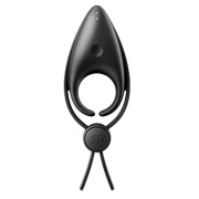 Ерекційне віброкільце-ласо з регулюванням розміру Satisfyer Sniper Black