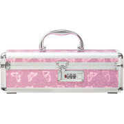 Кейс для зберігання секс-іграшок BMS Factory - The Toy Chest Lokable Vibrator Case Pink з кодовим за Кейс для зберігання секс-іграшок BMS Factory - The Toy Chest Lokable Vibrator Case Pink з кодовим за