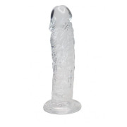 Прозорий фалоімітатор Alive Jelly Dildo Empire, ТПЕ, присоска, діаметр 4,3см, довжина 19,3см Прозорий фалоімітатор Alive Jelly Dildo Empire, ТПЕ, присоска, діаметр 4,3см, довжина 19,3см