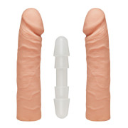 Фалоімітатор подвійний Doc Johnson The D - Double D - 16 Inch - ULTRASKYN, діаметр 4,4 см, Vack-U-Lo Фалоімітатор подвійний Doc Johnson The D - Double D - 16 Inch - ULTRASKYN, діаметр 4,4 см, Vack-U-Lo
