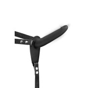 Страпон з вібрацією Fetish Tentation Vibrating Strap-On with Dildo Black Страпон з вібрацією Fetish Tentation Vibrating Strap-On with Dildo Black