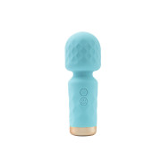 Вібромасажер M’Lady Mini Vibrating Wand Teal Вібромасажер M’Lady Mini Vibrating Wand Teal