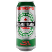 Мастурбатор-вагіна Alive Heineken Vagina II у вигляді банки пива, реалістичний