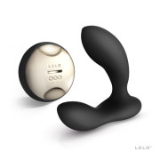 Масажер простати LELO Hugo Black, 2 мотори, пульт ДК, керування рухом Масажер простати LELO Hugo Black, 2 мотори, пульт ДК, керування рухом