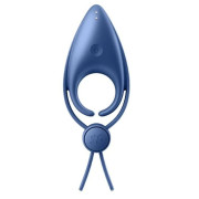 Ерекційне віброкільце ласо з регулюванням розміру Satisfyer Sniper Blue