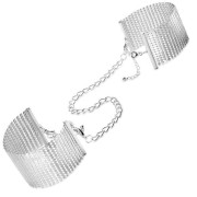 Наручники Bijoux Indiscrets Desir Metallique Handcuffs - Silver, металеві, стильні браслети