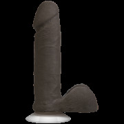Фалоімітатор Doc Johnson The Realistic Cock 6 inch Black - ULTRASKYN, Vac-U-Lock, діаметр 4,3 см Фалоімітатор Doc Johnson The Realistic Cock 6 inch Black - ULTRASKYN, Vac-U-Lock, діаметр 4,3 см