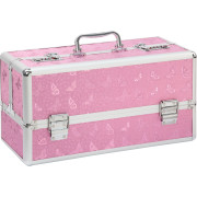 Великий кейс для зберігання секс-іграшок BMS Factory Large Lokable Vibrator Case Pink, кодовий замок Великий кейс для зберігання секс-іграшок BMS Factory Large Lokable Vibrator Case Pink, кодовий замок