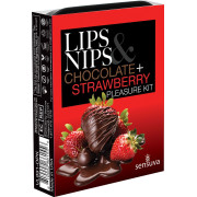 Подарунковий набір Sensuva Lips & Nips Pleasure Kit - Chocolate Strawberry 2 x 4г Подарунковий набір Sensuva Lips & Nips Pleasure Kit - Chocolate Strawberry 2 x 4г