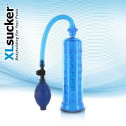 Вакуумна помпа XLsucker Penis Pump Blue для члена довжиною до 18см, діаметр до 4 см Вакуумна помпа XLsucker Penis Pump Blue для члена довжиною до 18см, діаметр до 4 см