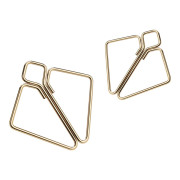 Затискачі для сосків LOCKINK Minimalism Nipple Clamps, золотисті