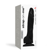 Реалістичний фалоімітатор Strap-On-Me SOFT REALISTIC DILDO Black - Size L Реалістичний фалоімітатор Strap-On-Me SOFT REALISTIC DILDO Black - Size L