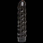 Дилдо Doc Johnson CodeBlack - 8 Inch Raging Vac-U-Lock із стимулювальним рельєфом, діаметр 3,8 см Дилдо Doc Johnson CodeBlack - 8 Inch Raging Vac-U-Lock із стимулювальним рельєфом, діаметр 3,8 см