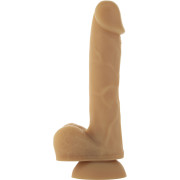 Гнучкий фалоімітатор на присосці ADDICTION — ANDREW 8″ Silicone Dong — Caramel, віброкуля в подаруно Гнучкий фалоімітатор на присосці ADDICTION — ANDREW 8″ Silicone Dong — Caramel, віброкуля в подаруно