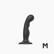 Насадка для страпона Strap-On-Me Dildo Plug P&G Black M Насадка для страпона Strap-On-Me Dildo Plug P&G Black M