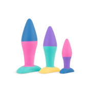 Набір анальних пробок PMV20 Koda – Butt Plug Set, діаметр 2,9 см, 3,9 см, 5 см Набір анальних пробок PMV20 Koda – Butt Plug Set, діаметр 2,9 см, 3,9 см, 5 см