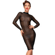 Сукня з мокрим ефектом Noir Handmade F182 Classic dress made of elastic tulle, 3XL