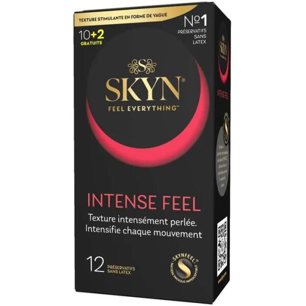 Skyn Intense Feel - безлатексні з точковим рельєфом 12шт