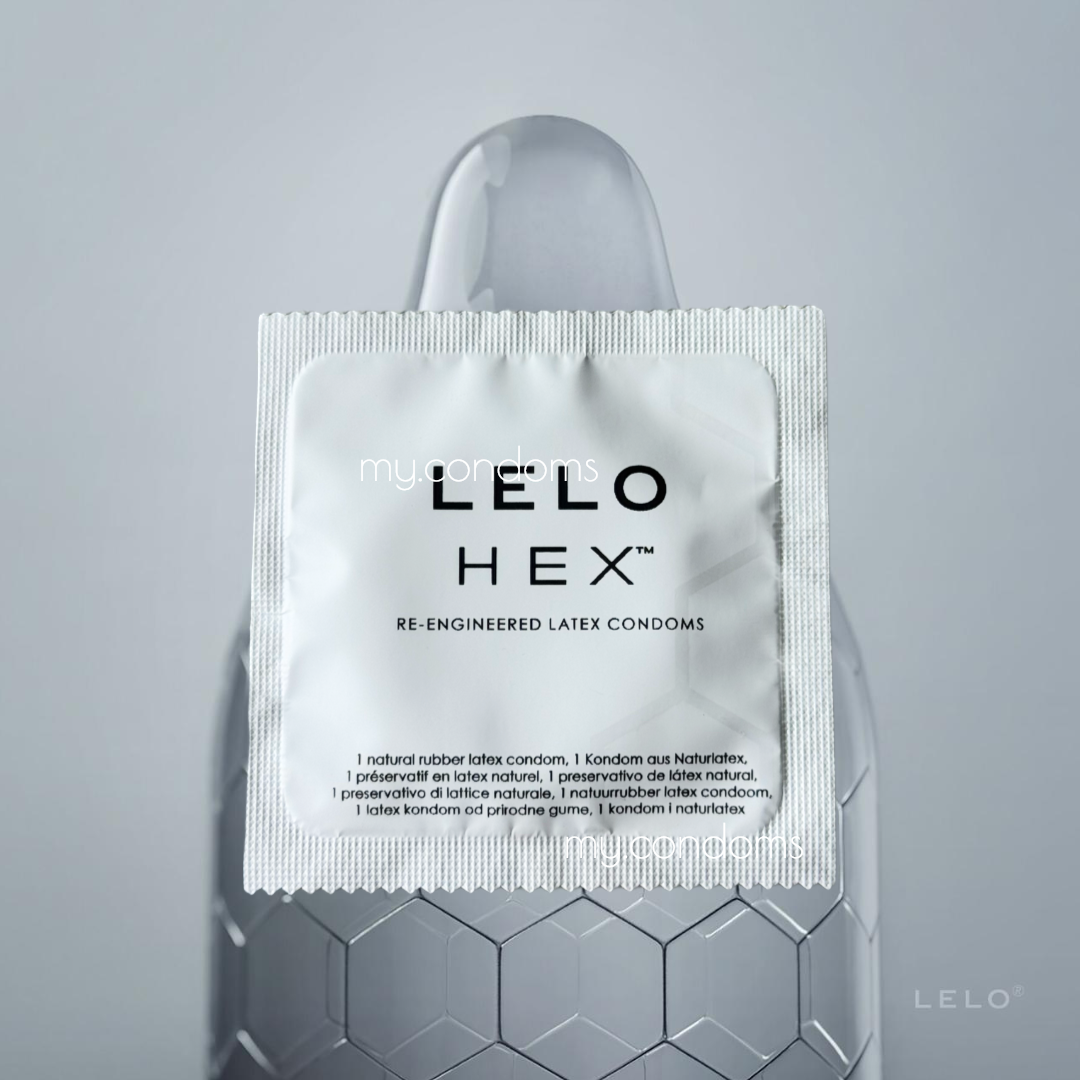 Презерватив LELO HEX Condoms Original Sachet 