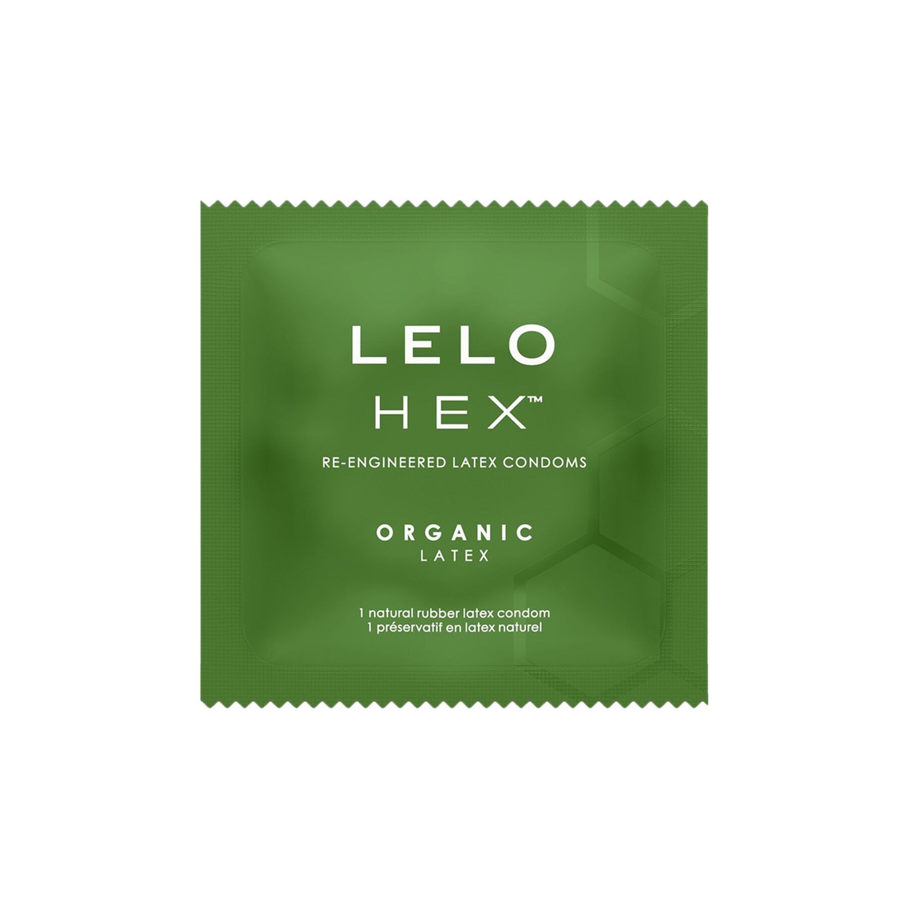 Презерватив LELO HEX Condoms Organic тонкий та суперміцний