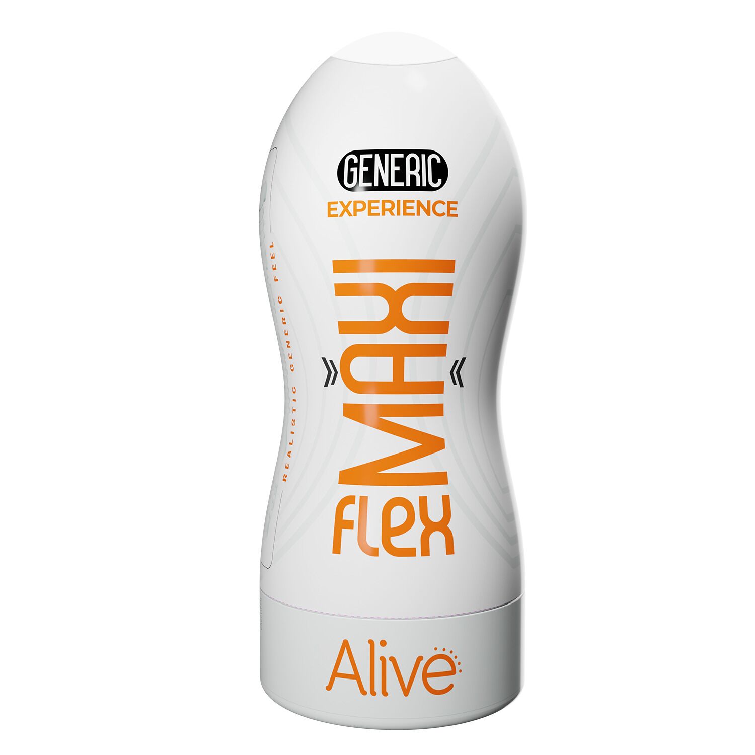 Мастурбатор Alive Maxi Flex L Generic, реалістичний вхід, рельєфний канал