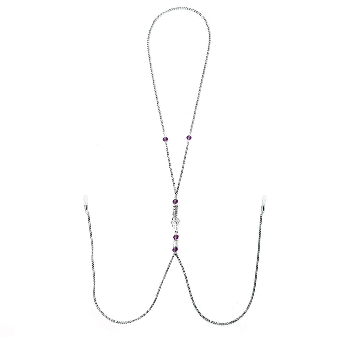 Прикраса для сосків Art of Sex - Nipple Clamps Arrow, колір фіолетовий 