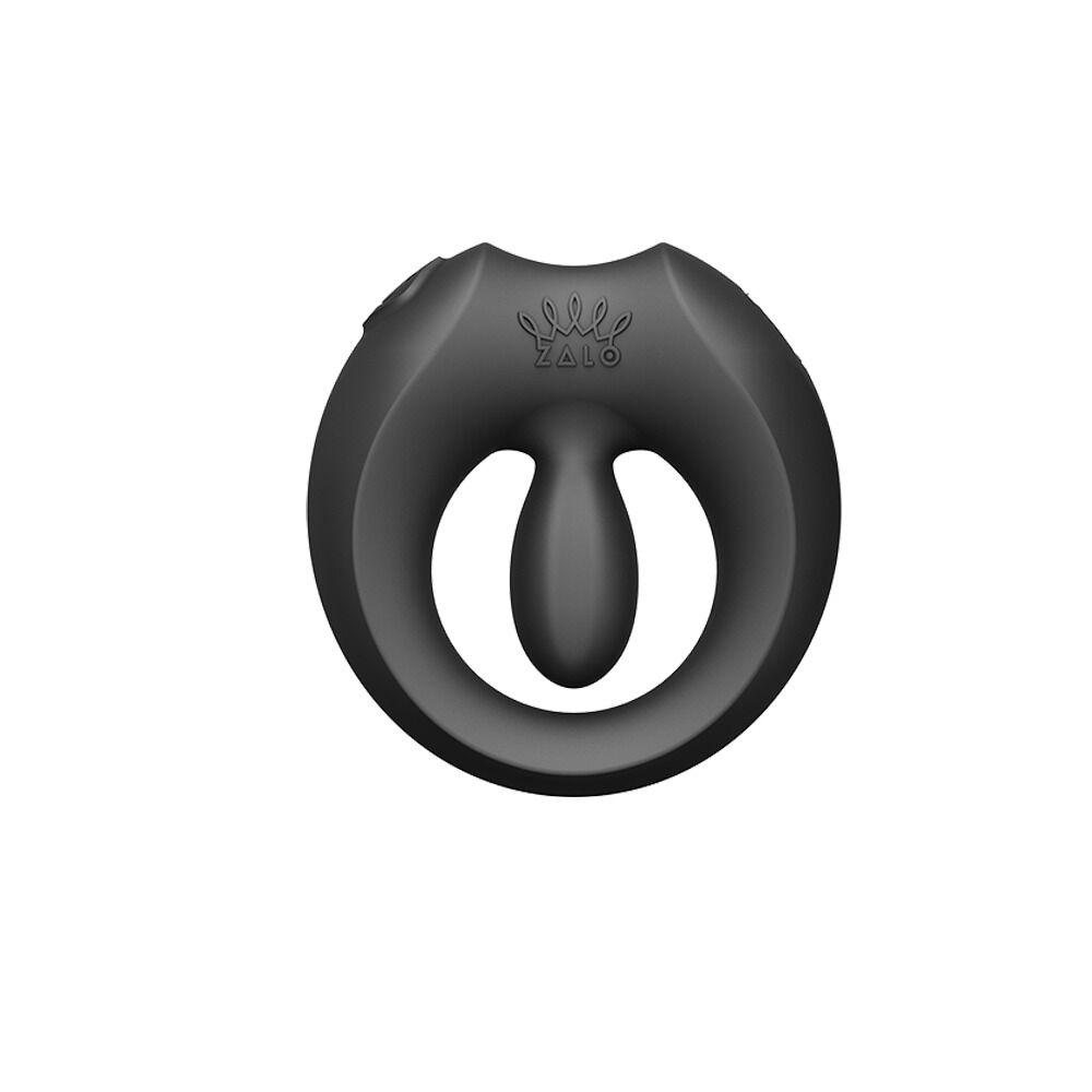 Ерекційне смарт-віброкільце Zalo Apis Obsidian Black, до 4 годин роботи, зарядний кейс