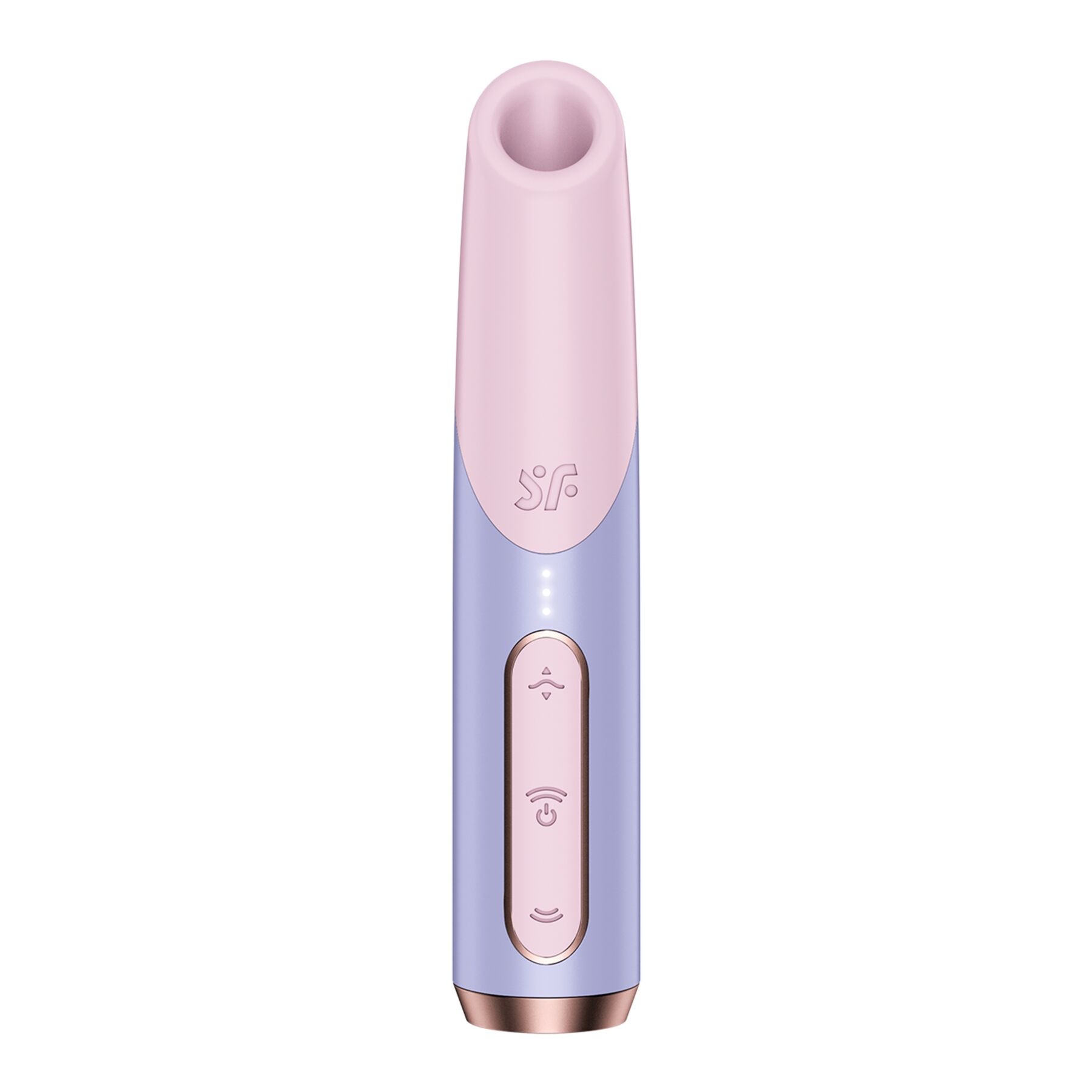 Вакуумний стимулятор Satisfyer Bold Kiss Violet, магнітна технологія 3D Air Pulse, 30 режимів роботи