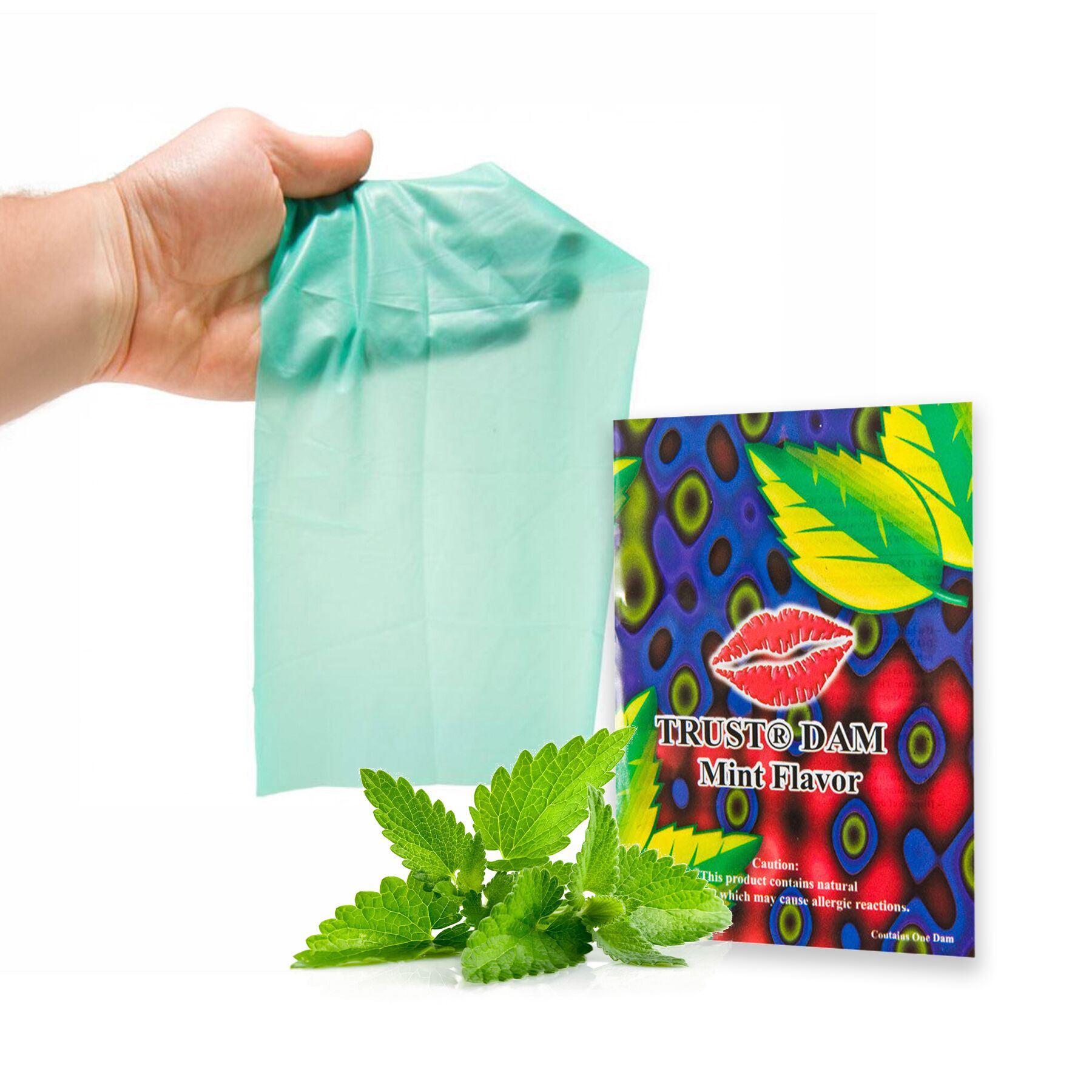 Латексна серветка Latex Dental Dams Mint 1 шт