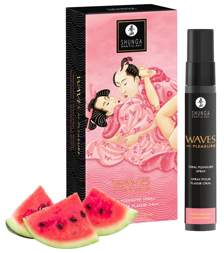 Спрей для посилення слиновиділення Shunga Waves of Pleasure Watermelon