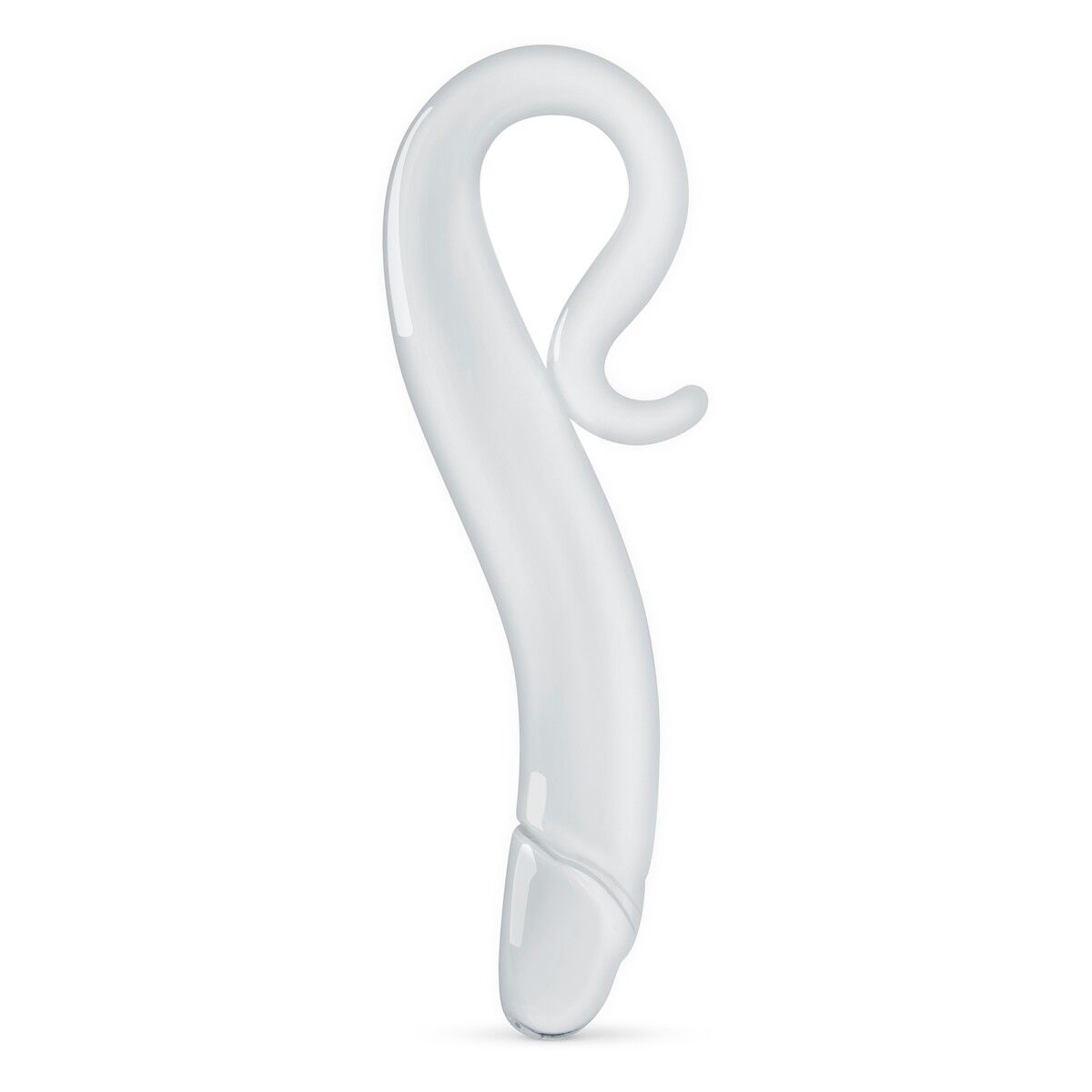 Скляний дилдо Gildo Glass Dildo No. 21, реалістична головка