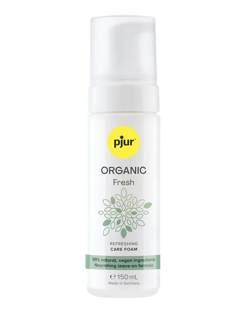 Органічна піна для інтимної гігієни pjur ORGANIC Fresh 150 мл, освіжувальна