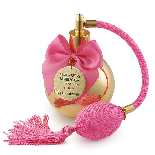 Зволожувальний спрей для тіла Bijoux Indiscrets Bubblegum Body Mist зі збуджувальним фруктовим ароматом