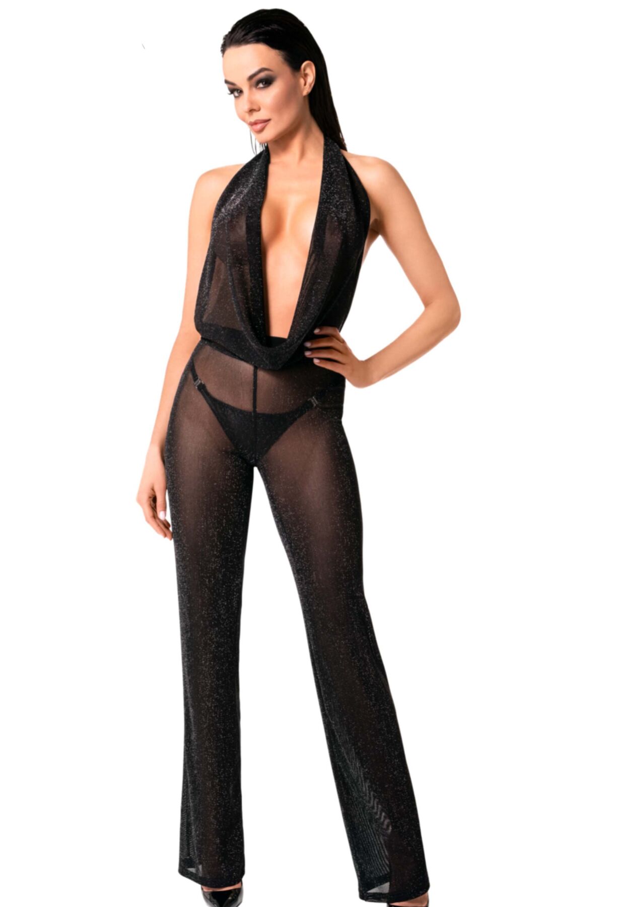 Комбінезон Noir Handmade F350 Shiny tulle overall - S