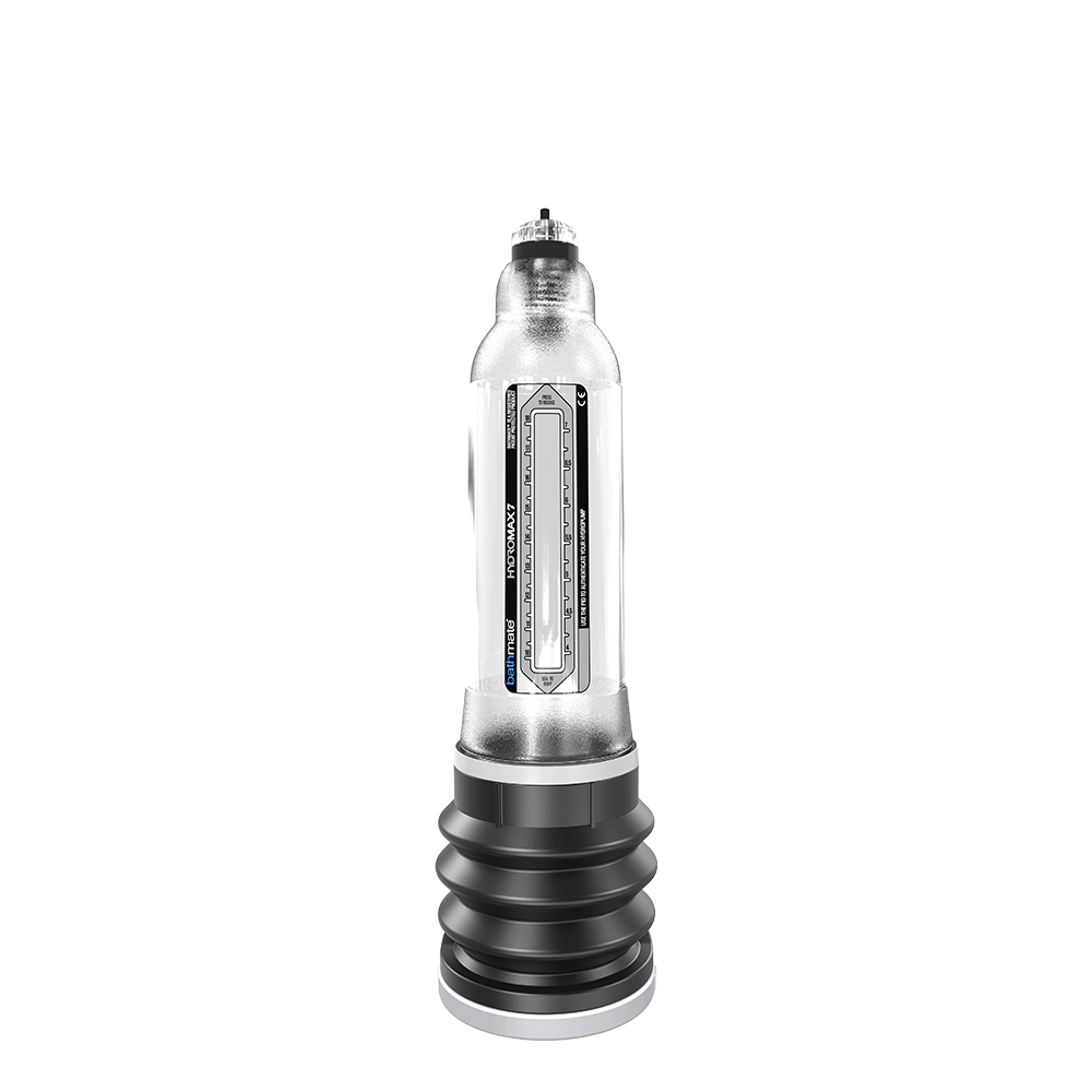Гідропомпа Bathmate Hydromax 7 Clear, для члена довжиною від 12,5 до 18 см, діаметр до 5 см
